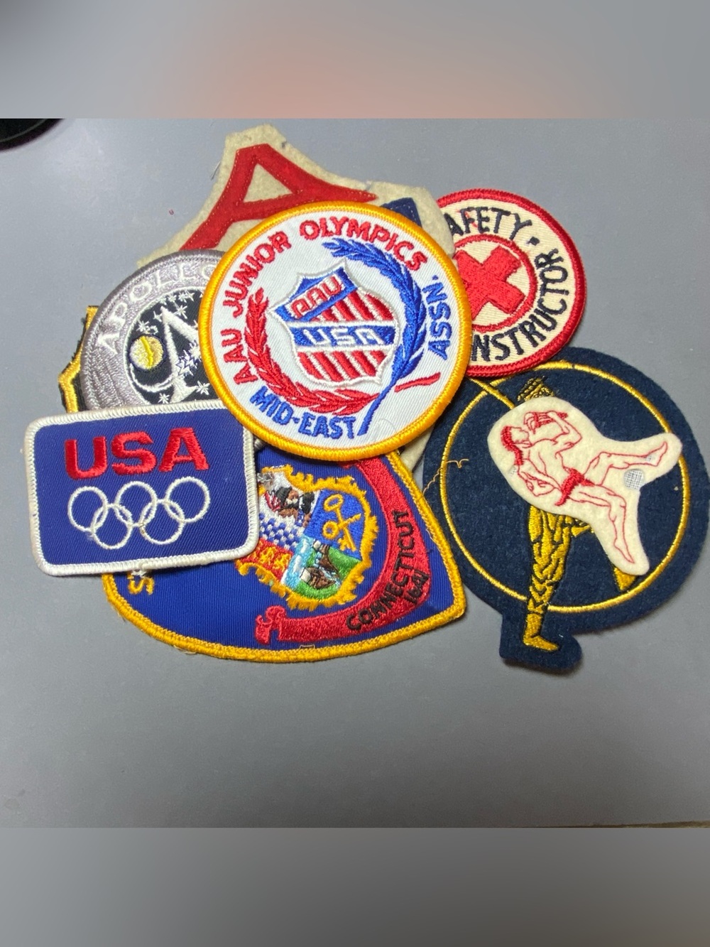 Vintage assorted patch lot